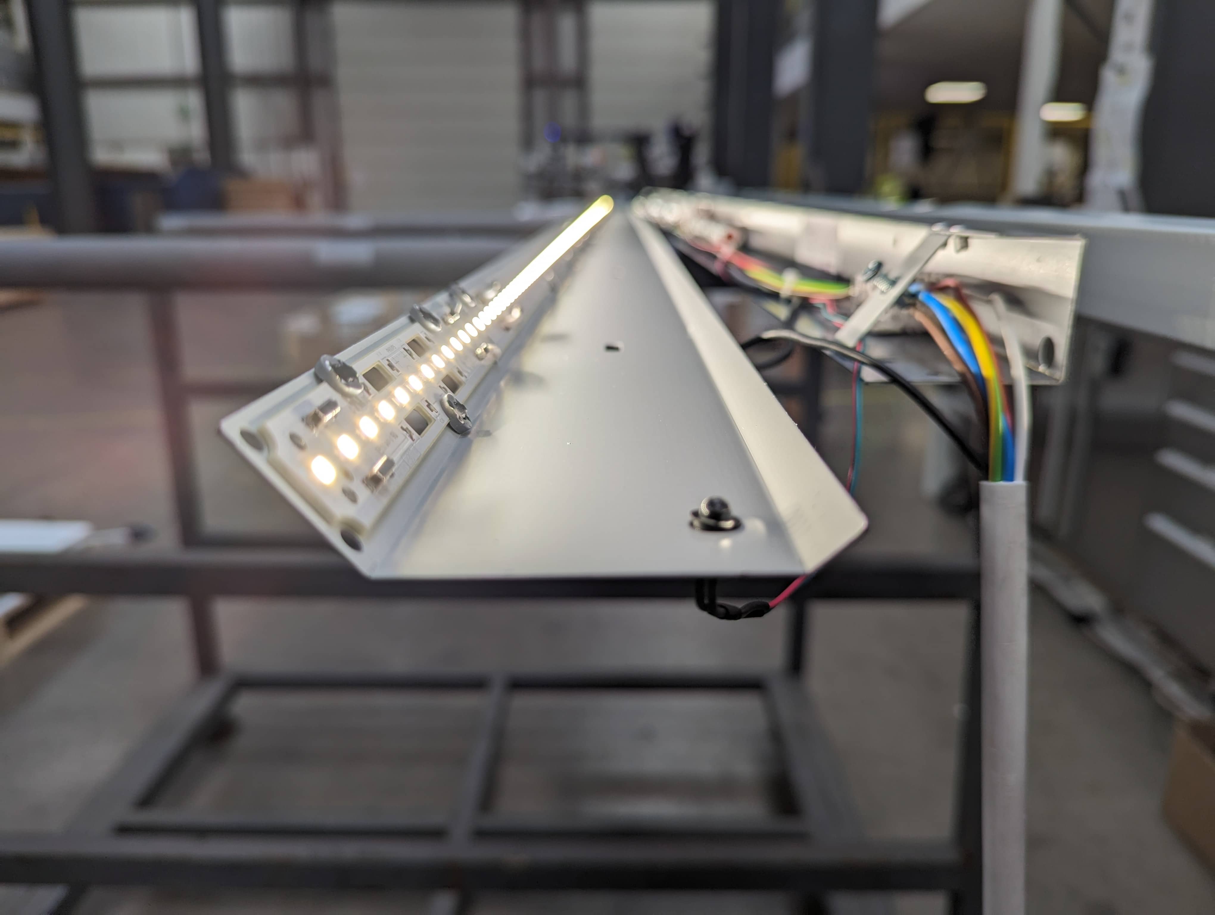 Image showing previously fitted LED's Integrated LED