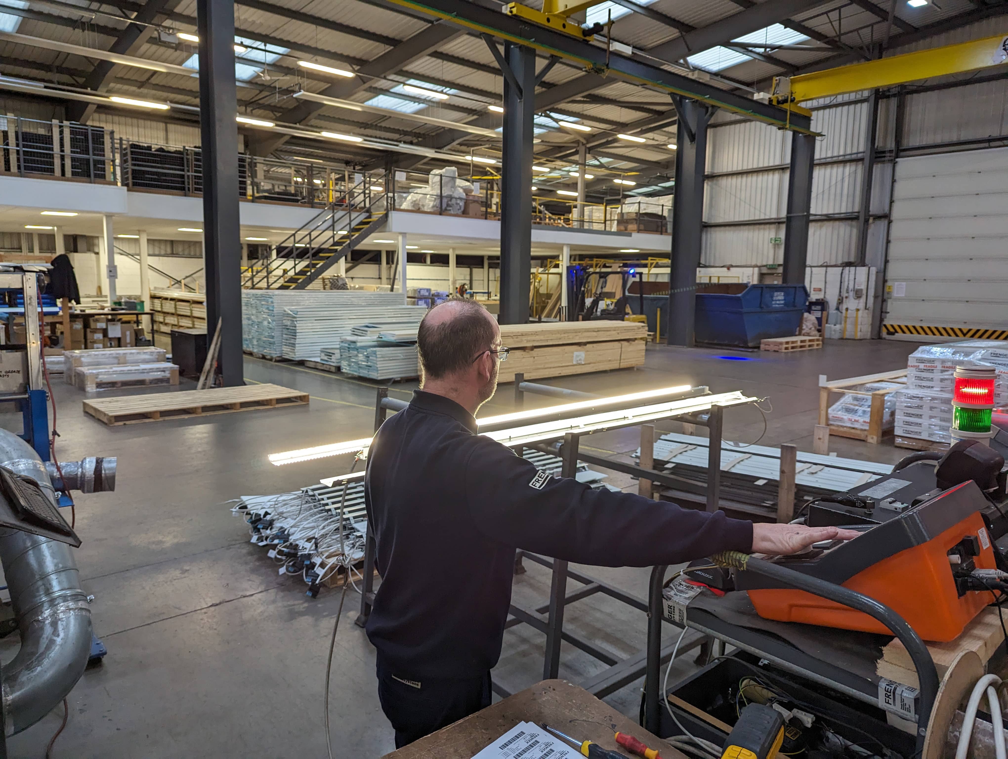 Image of replacement gear trays being assembled Replacement Gear Tray Assembly