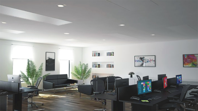 Modula Radiant Heating Panel in Plasterboard Modula Radiant Heating Panel in Plasterboard