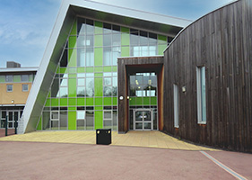 Image showing the outside of the St. John's School