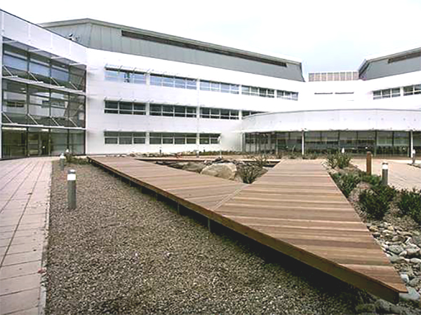 Image showing the courtyard of Cheshire Police Station Cheshire Police Station