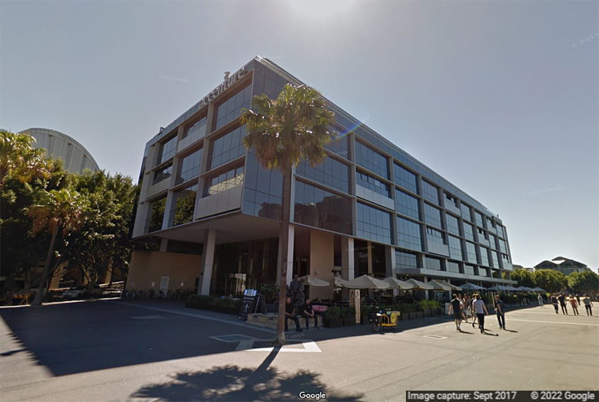 Image showing the outside of the Google Head office in Australia Google Headoffice