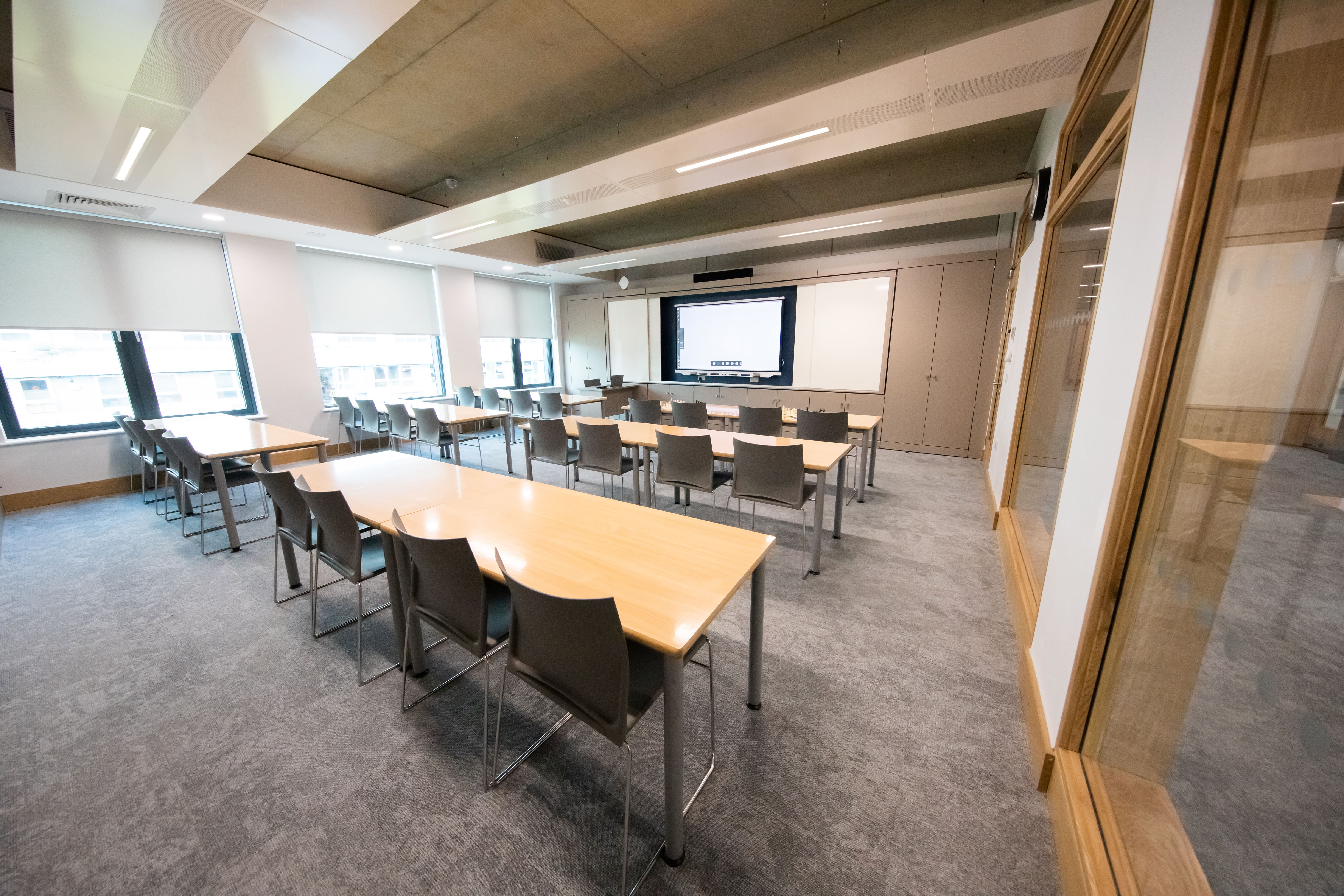 Image showing inside the new academic hub at Haberdasher School for Boys Haberdasher Boys School Inside