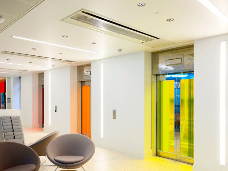 An image showing the inside of Meridian Court located in Glasgow's city centre Meridian Court