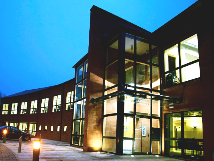 An image showing the outside of the National Farmers Union in Warwickshire, UK National Farmers Union