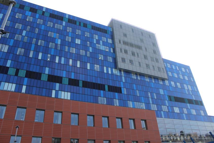 Image showing the outside of the Royal London Hospital in Whitechapel, London. Royal London Hospital