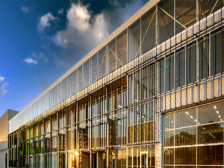 Image showing the outside of the Sustainable Industries Education Centre (SIEC) in Adelaide SIEC