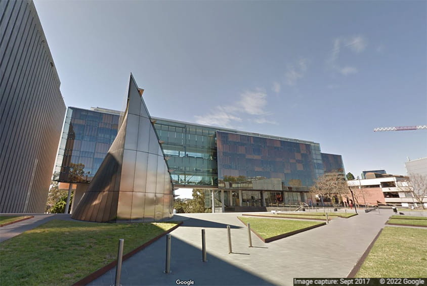 Image showing the outside of Sydney University Law School University of Sydney Law School
